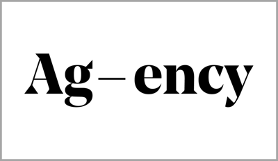 AG-ENCY SHOWROOM LOGO
