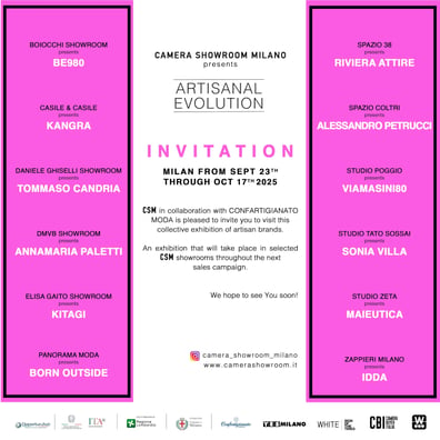 CSM ARTISANAL EVOLUTION - VISUAL SEPT 25-1