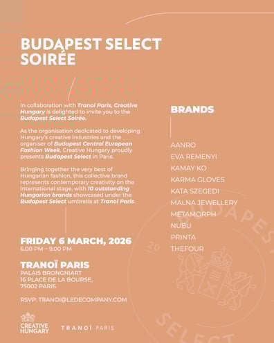BUDAPEST SELECT SOIREE