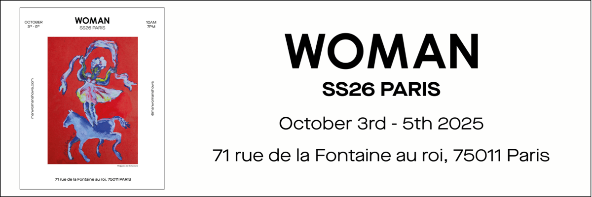 WOMAN PARIS BANNER